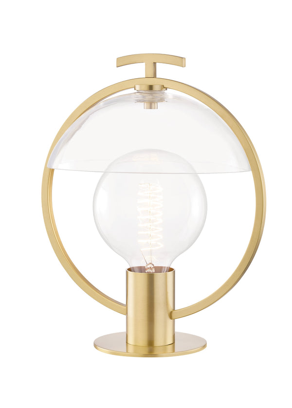 Lighting - Table Lamp Ringo 1 Light Table Lamp // Aged Brass 