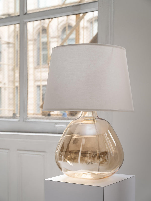 Lighting - Table Lamp Thea 1 Light Table Lamp // Aged Brass 