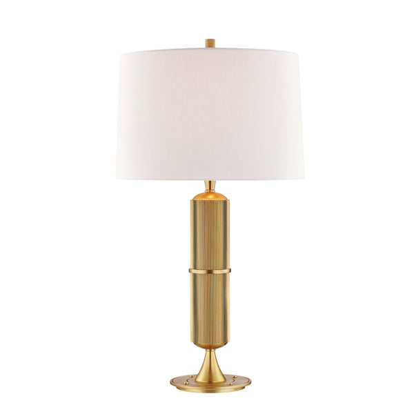 Lighting - Table Lamp Tompkins 1 Light Table Lamp // Aged Brass 