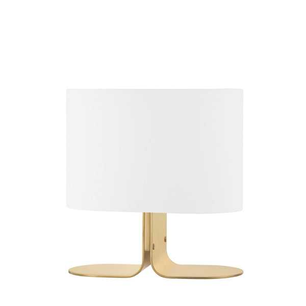 Lighting - Table Lamp Wright 1 Light Table Lamp // Aged Brass 