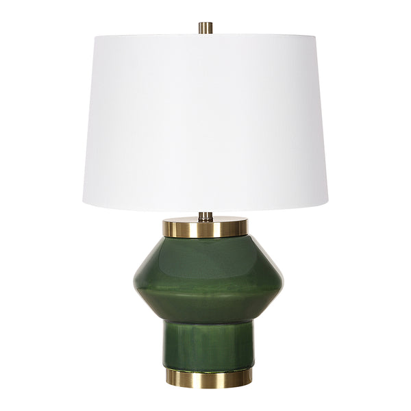 Lighting Tayson Jade Green Table Lamp 