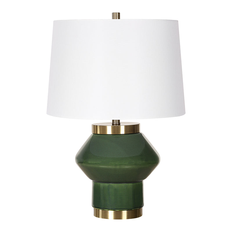 Lighting Tayson Jade Green Table Lamp 