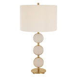 Lighting Three Rings Contemporary Table Lamp 