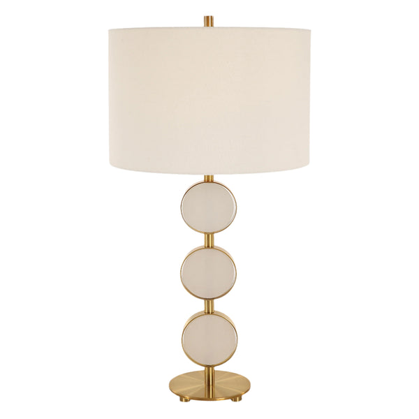 Lighting Three Rings Contemporary Table Lamp 