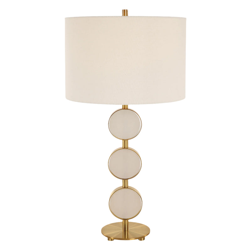 Lighting Three Rings Contemporary Table Lamp 