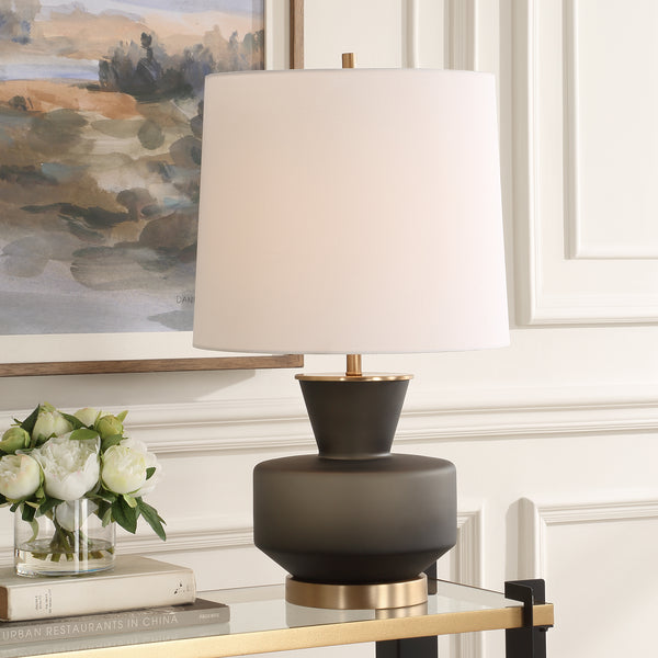 Lighting Trentino Black Table Lamp 