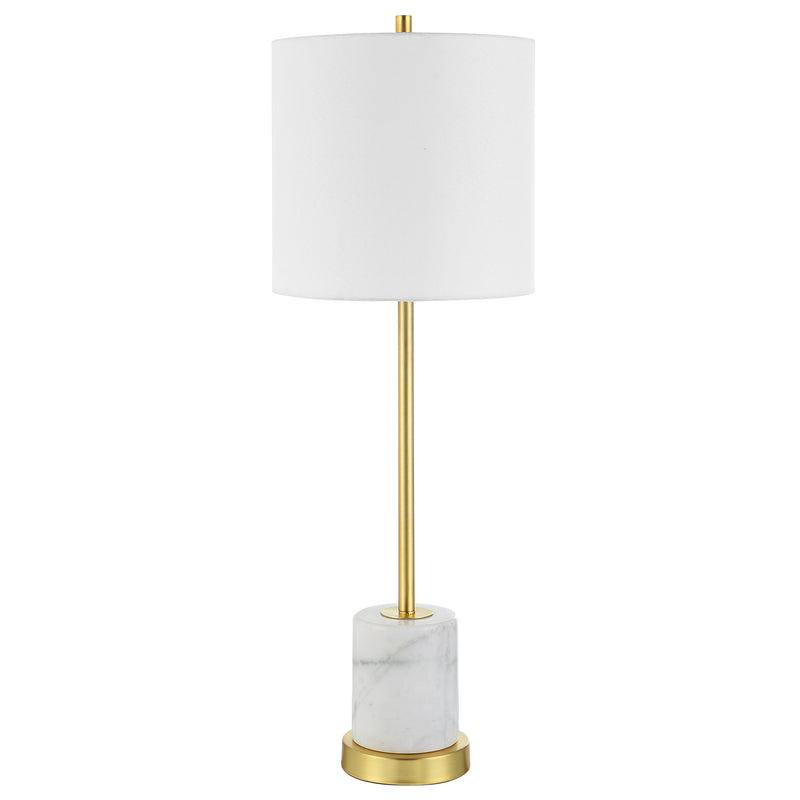Lighting Turret Gold Buffet Lamp 