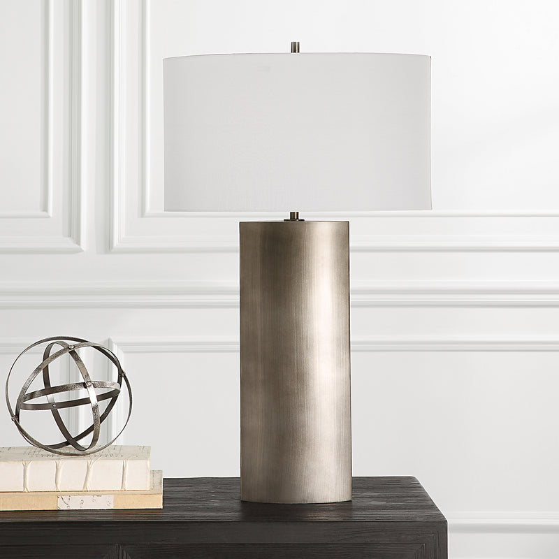 Lighting V-Groove Modern Table Lamp 