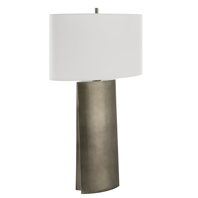 Lighting V-Groove Modern Table Lamp 