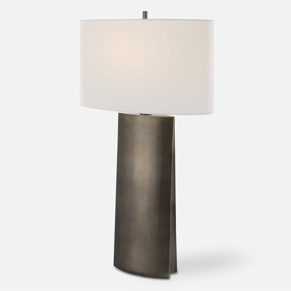 Lighting V-Groove Modern Table Lamp 