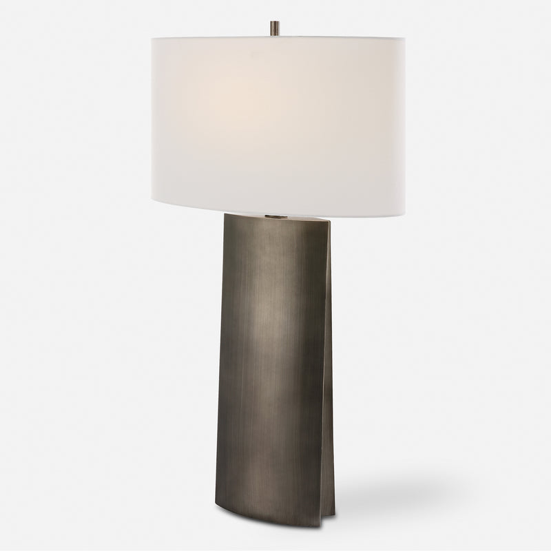 Lighting V-Groove Modern Table Lamp 