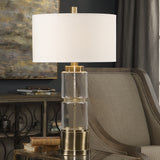 Lighting Vaiga Glass Column Lamp 