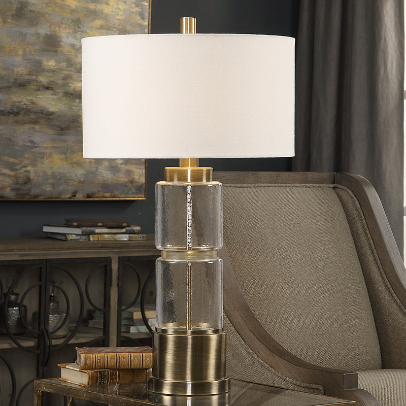 Lighting Vaiga Glass Column Lamp 