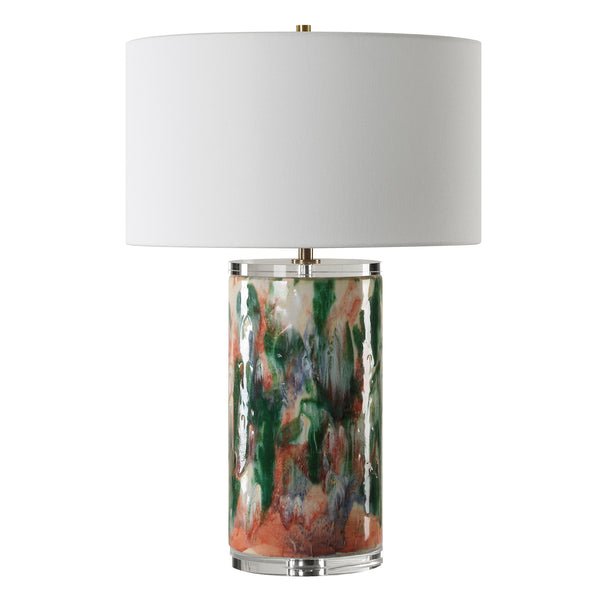 Lighting Verdant Multi-Colored Table Lamp 