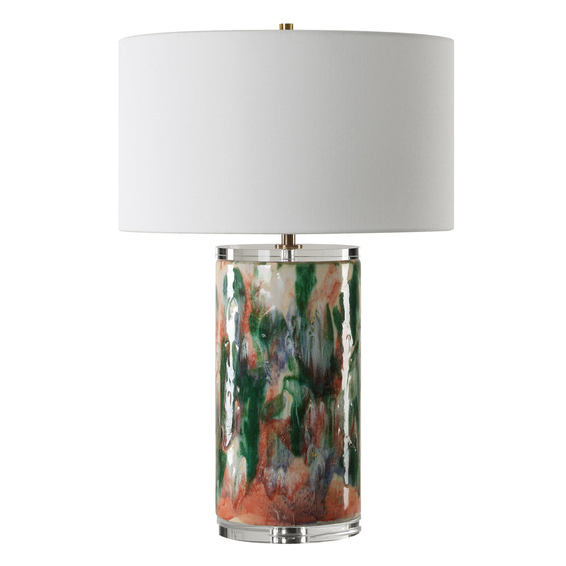 Lighting Verdant Multi-Colored Table Lamp 