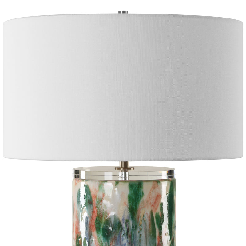 Lighting Verdant Multi-Colored Table Lamp 