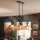 Lighting Vetraio 3 Lt Bronze Kitchen Island Light 