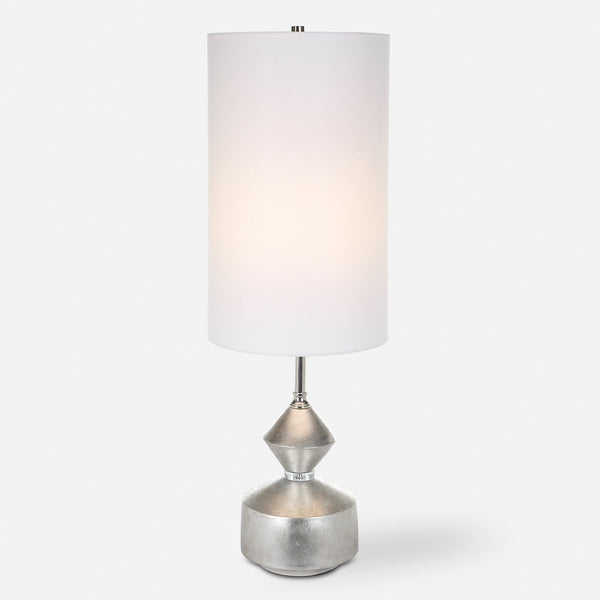Lighting Vial Silver Buffet Lamp 