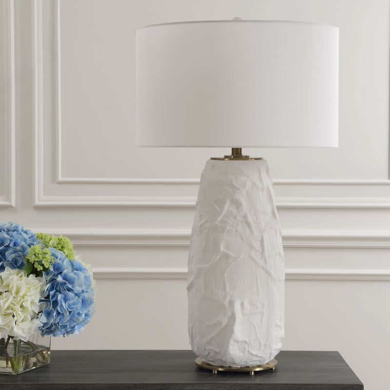 Lighting Vida White Table Lamp 