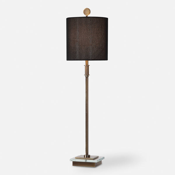 Lighting Volante Antique Brass Table Lamp 