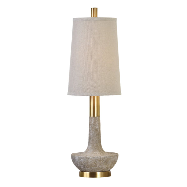 Lighting Volongo Stone Ivory Buffet Lamp 