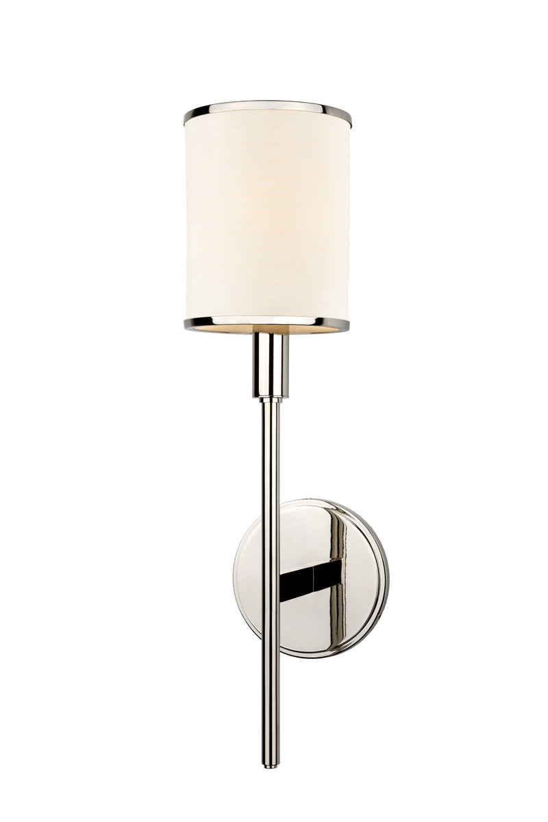 Lighting - Wall Sconce Aberdeen 1 Light Wall Sconce // Polished Nickel 