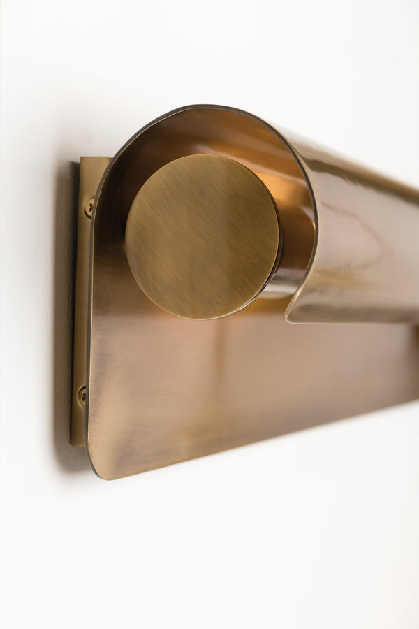 Lighting - Wall Sconce Accord 2 Light Wall Sconce // Aged Brass 