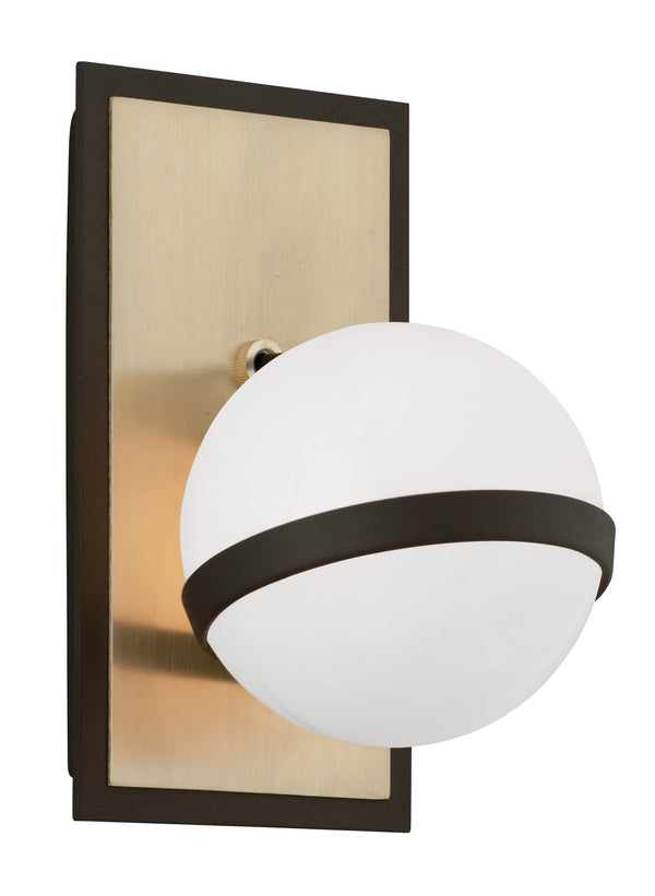 Lighting - Wall Sconce Ace 1lt Wall Sconce // Textured Bronze Brushed Brass 