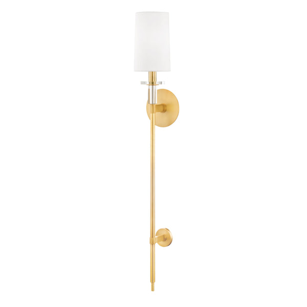 Lighting - Wall Sconce Amherst 1 Light Wall Sconce // Aged Brass // Large 