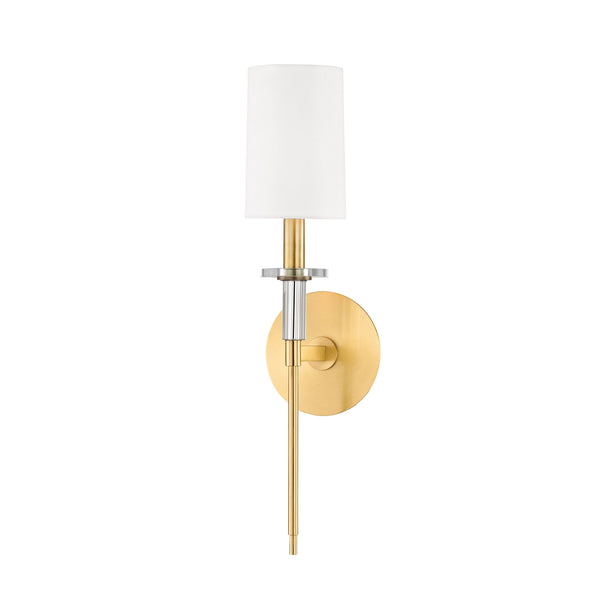 Lighting - Wall Sconce Amherst 1 Light Wall Sconce // Aged Brass // Small 