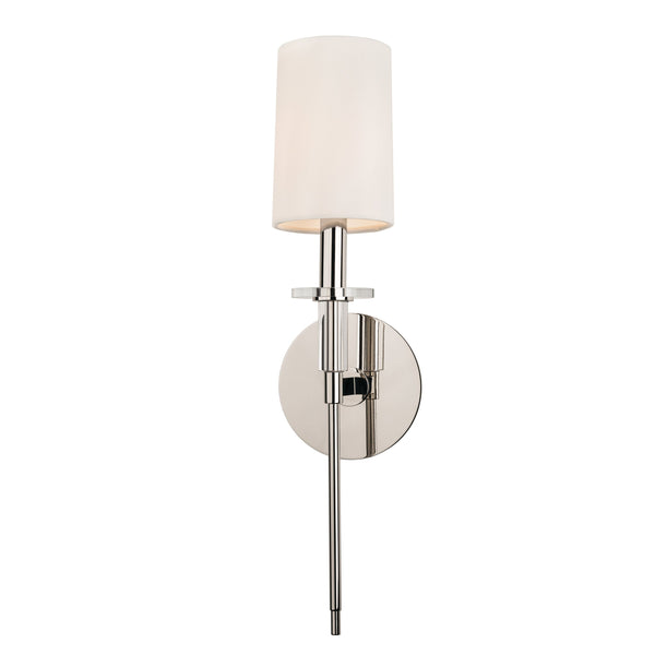 Lighting - Wall Sconce Amherst 1 Light Wall Sconce // Polished Nickel // Small 
