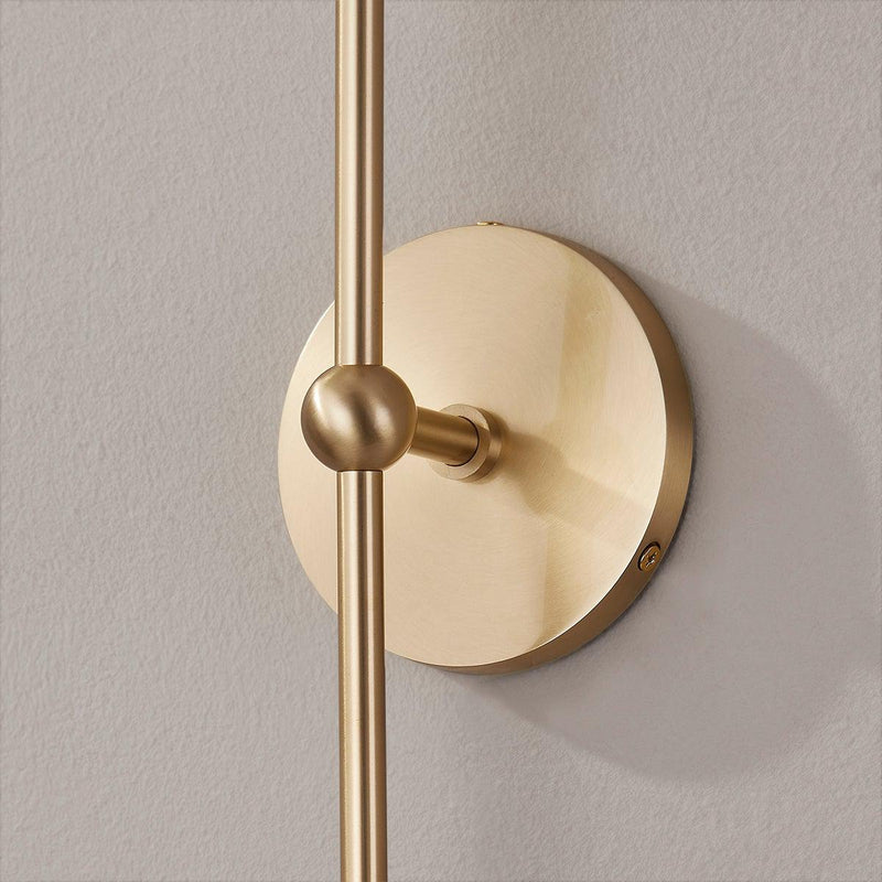 Lighting - Wall Sconce Andrews 2 Light Wall Sconce // Aged Brass 