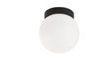 Lighting - Wall Sconce Ansel 1 Light Small Exterior Wall Sconce // Textured Black 