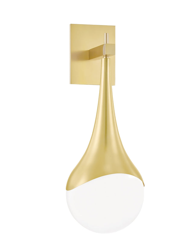 Lighting - Wall Sconce Ariana 1 Light Wall Sconce // Aged Brass 