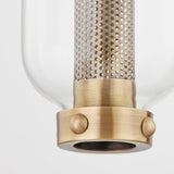 Lighting - Wall Sconce Atwater 1 Light Exterior Wall Sconce // Patina Brass 