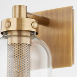 Lighting - Wall Sconce Atwater 1 Light Exterior Wall Sconce // Patina Brass 