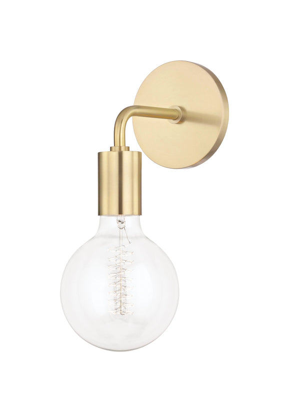 Lighting - Wall Sconce Ava 1 Light Wall Sconce // Aged Brass // Large 