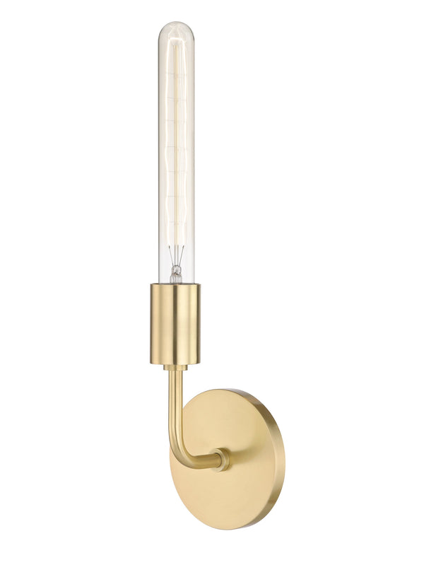 Lighting - Wall Sconce Ava 1 Light Wall Sconce // Aged Brass // Small 
