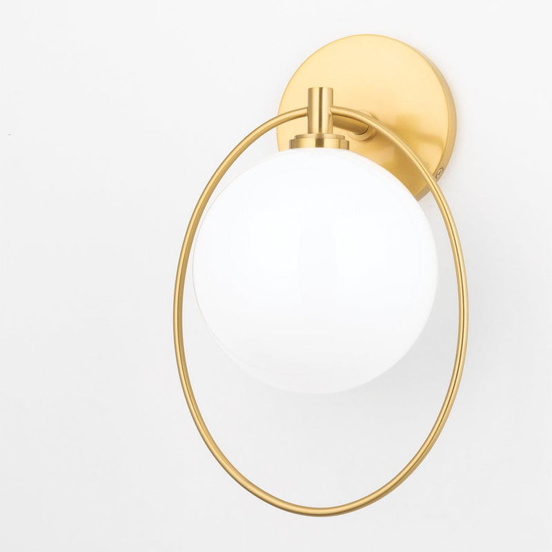 Lighting - Wall Sconce Babette 1 Light Wall Sconce // Aged Brass 