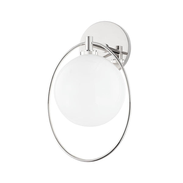 Lighting - Wall Sconce Babette 1 Light Wall Sconce // Polished Nickel 