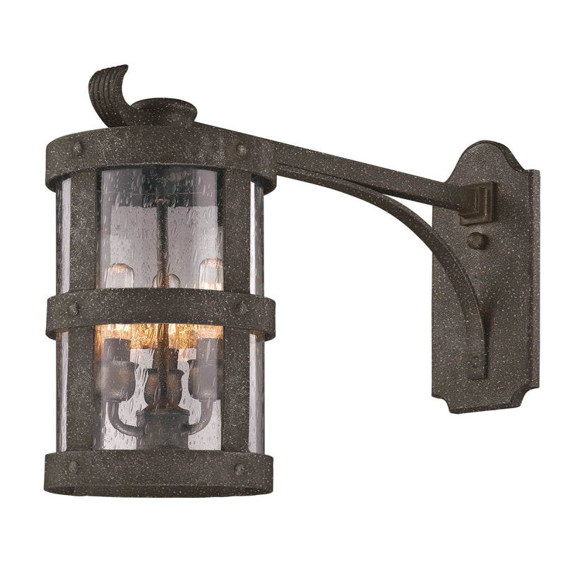 Lighting - Wall Sconce Barbosa 3lt Wall Lantern Extended Arm Medium // Barbosa Bronze 