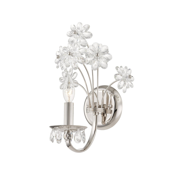 Lighting - Wall Sconce Beaumont 1 Light Wall Sconce // Polished Nickel 