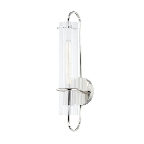 Lighting - Wall Sconce Beck 1 Light Wall Sconce // Polished Nickel 
