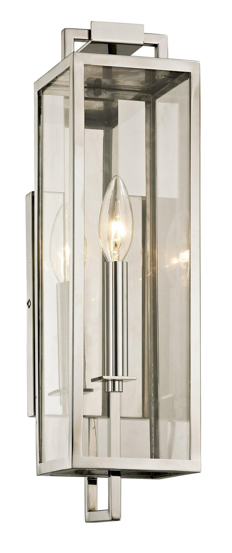 Lighting - Wall Sconce Beckham 1lt Wall // Polished Stainless 