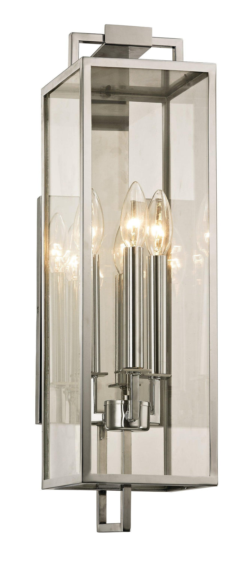Lighting - Wall Sconce Beckham 3lt Wall // Polished Stainless 