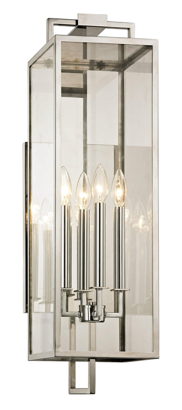 Lighting - Wall Sconce Beckham 4lt Wall // Polished Stainless 