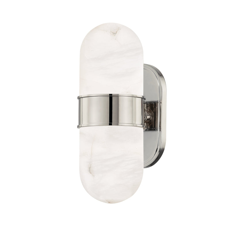 Lighting - Wall Sconce Beckler 2 Light Wall Sconce // Polished Nickel 