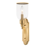 Lighting - Wall Sconce Beekman 1 Light Wall Sconce // Aged Brass // Large 