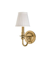 Lighting - Wall Sconce Beekman 1 Light Wall Sconce // Aged Brass // Small 