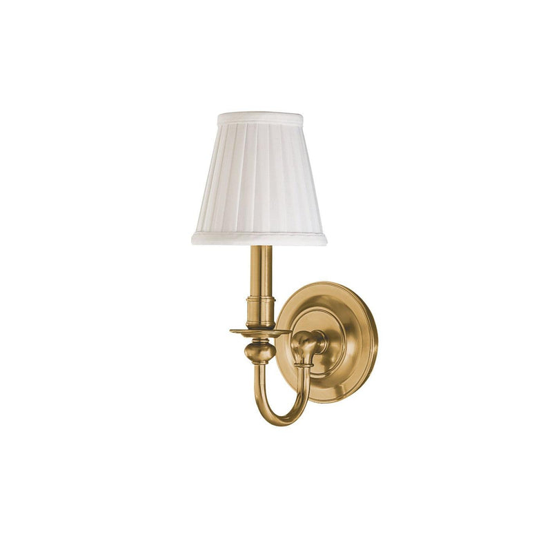 Lighting - Wall Sconce Beekman 1 Light Wall Sconce // Aged Brass // Small 